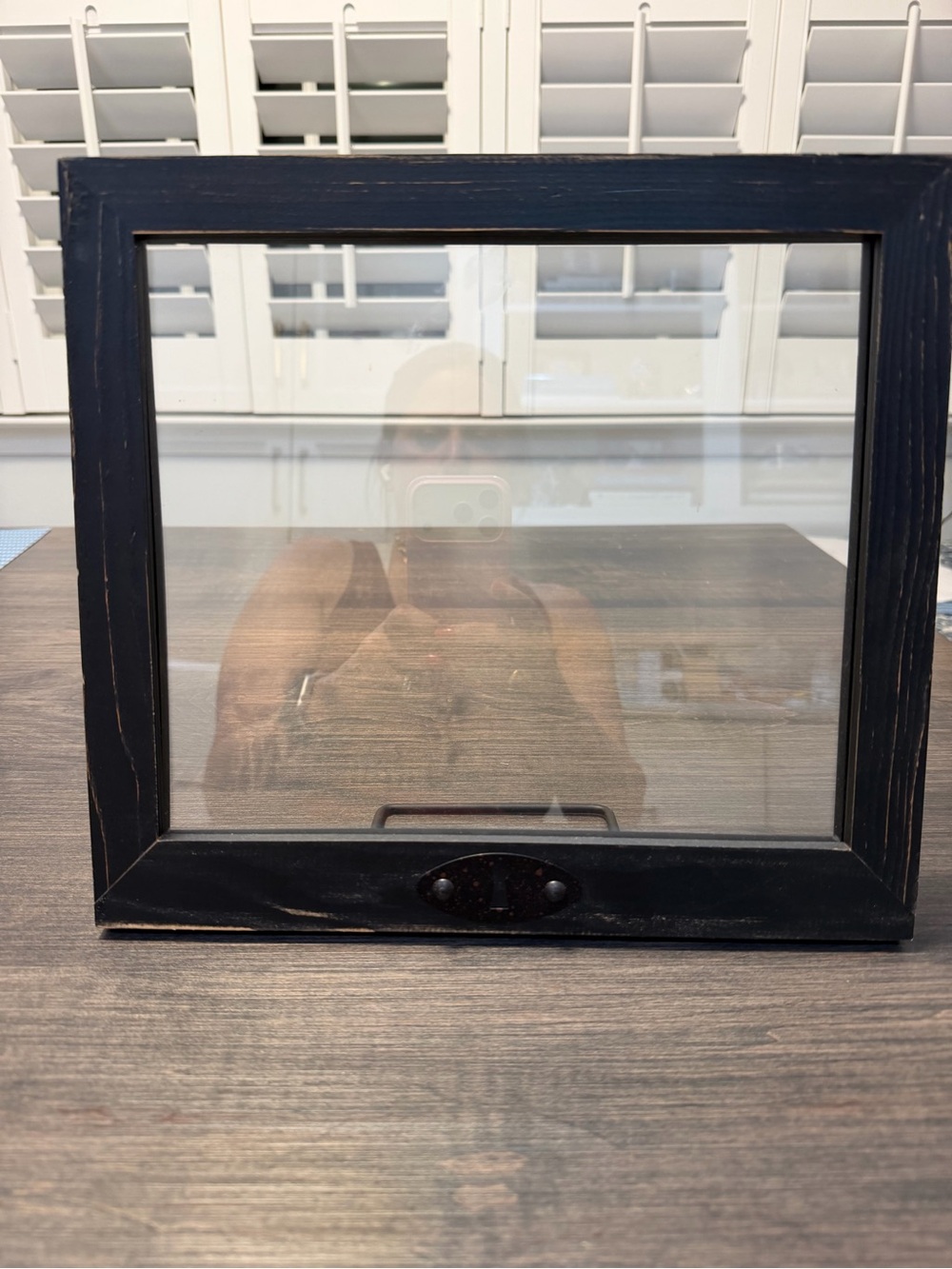 Distressed Black Picture Frame Home Accents